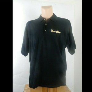 Gildan DryBlend Black Polo Shirt Size 2-XLarge